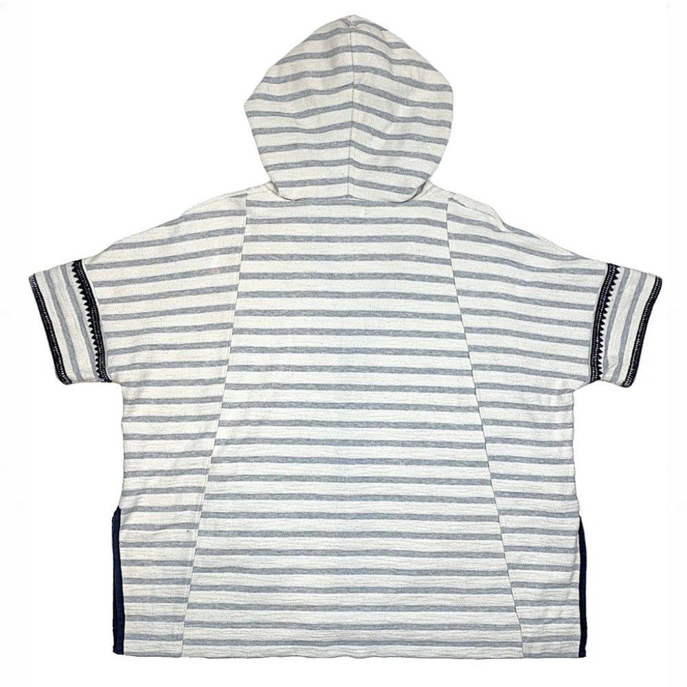 Madewell Elise Embroidered Short Sleeve Hoodie - Picture 5 of 9